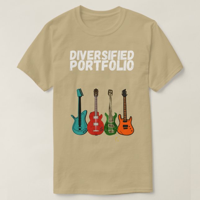 Camiseta Carteira Diversificada 1 (Frente do Design)
