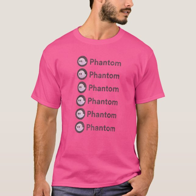Camiseta Carteira Phantom Crypto E Nft Defi No Solana (Frente)