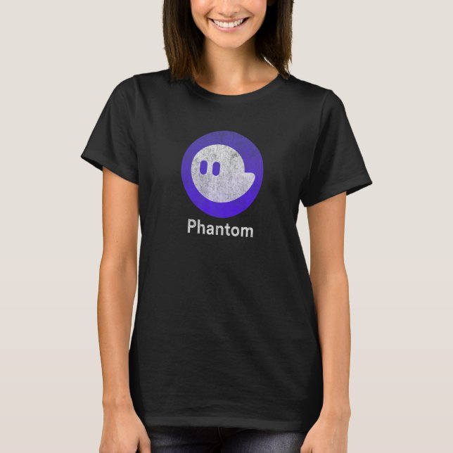 Camiseta Carteira Phantom Crypto E Nft Defi No Solana (Frente)