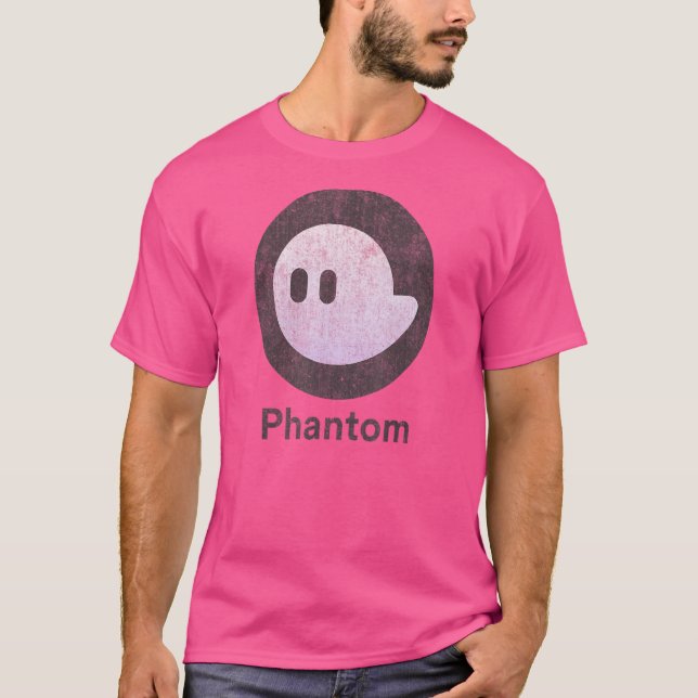 Camiseta Carteira Phantom Nft E Crypto Defi No Solana (Frente)