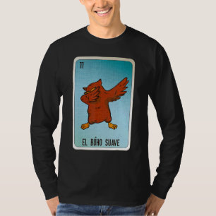 Camiseta Cartelas de Bingo da Loteria de Gírias Mexicanas E