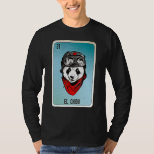 Camiseta Cartelas de Bingo da Loteria de Gírias Mexicanas E