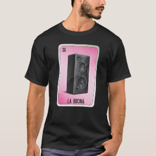 Camiseta Cartelas de Bingo da Loteria de Gírias Mexicanas L