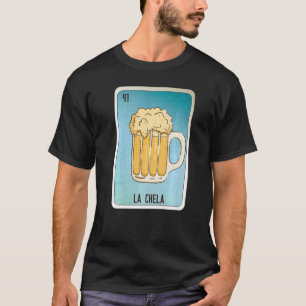 Camiseta Cartelas de Bingo da Loteria de Gírias Mexicanas L