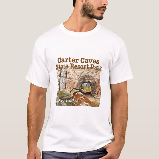 Camiseta Carter Caves State Resort Park, Kentucky (Frente)