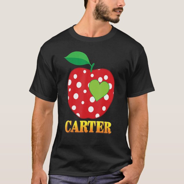 Camiseta Carter Love School Back To School Boy Student (Frente)