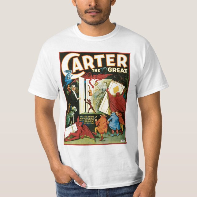 Camiseta Carter o grande ~ faz o morto materializa? (Frente)
