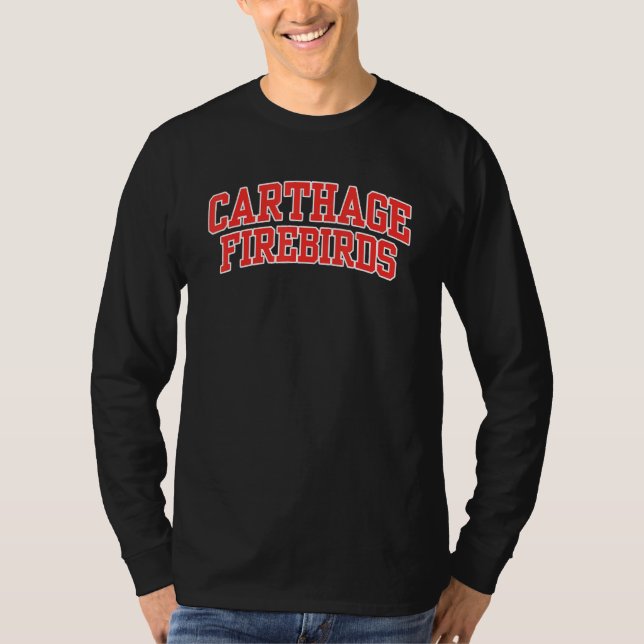 Camiseta Carthage College Firebirds 01 (Frente)