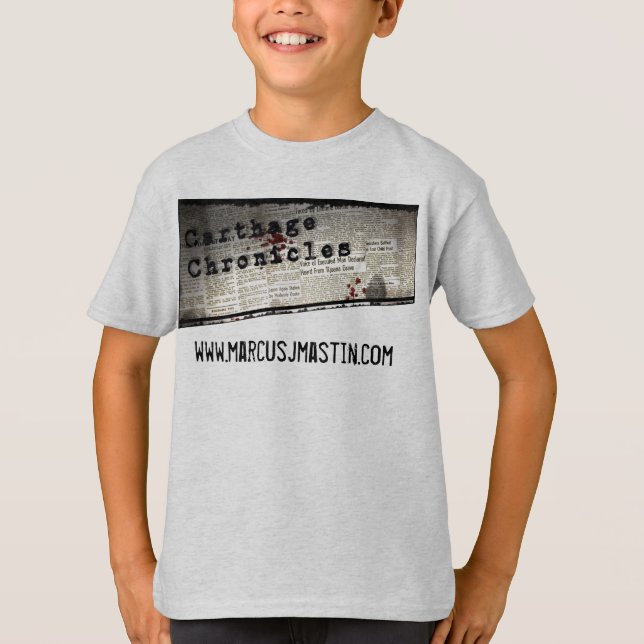 Camiseta Carthage cronica a juventude V.1 (Frente)