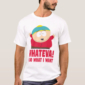Camiseta Cartman Whateva Cartoon Engraçado