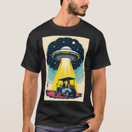 Camiseta Cartões de Cartões de Espanhol e Golfe do SciFi