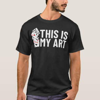 Camiseta Cartões de mesa de cardíaco Cartões de picadas
