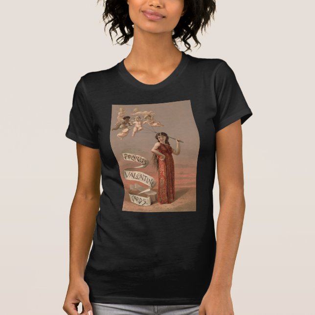 Camiseta Cartões de Namorados Pitar AD, Mulher e Cherubs (Frente)