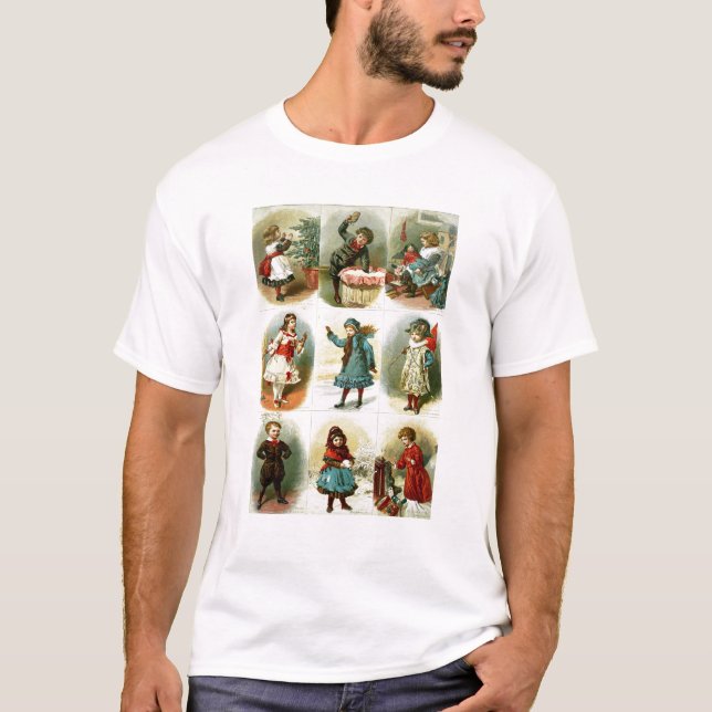 Camiseta Cartões de Natal (Frente)