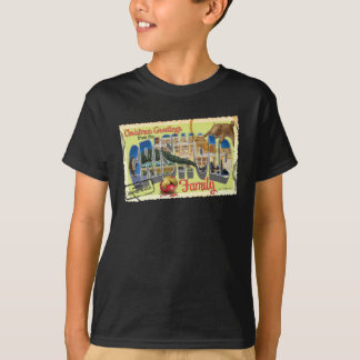 Camiseta cartões de natal da família Griswold