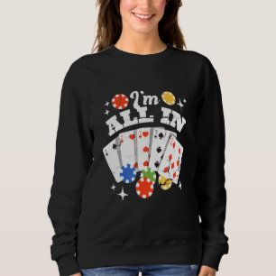Camiseta Cartões De Poker Im Todos Dentro
