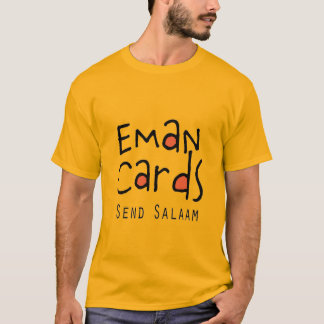 Camiseta Cartões Eman Enviar Salaam