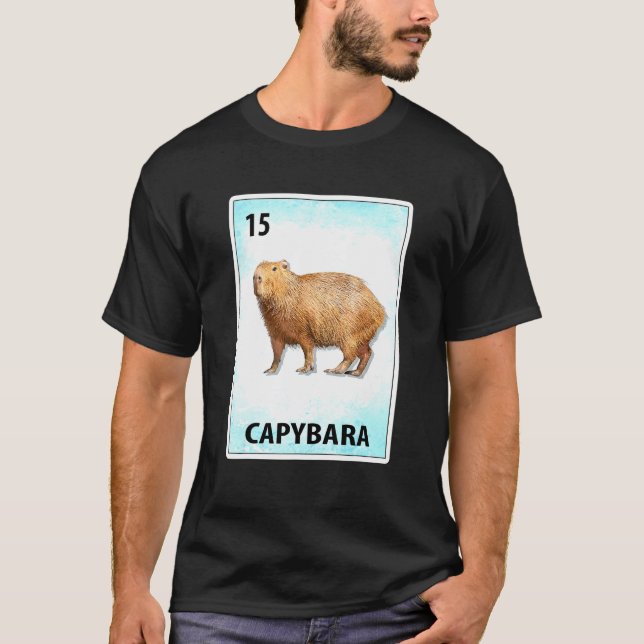 Camiseta Cartões Mexicanos Capybara (Frente)