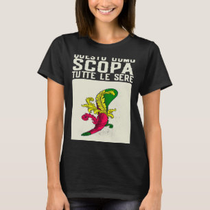Camiseta Cartões Scopa Italiano De Jogo De Cartões Scopa Nã