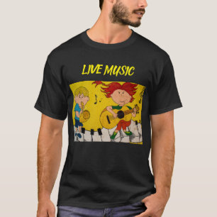 Camiseta Cartografia ao vivo preto