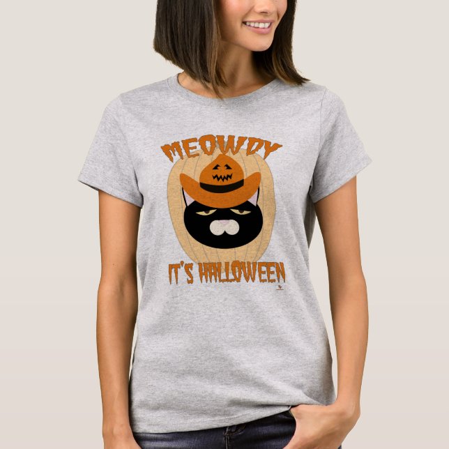 Camiseta Cartografia de diversão de Halloween (Frente)