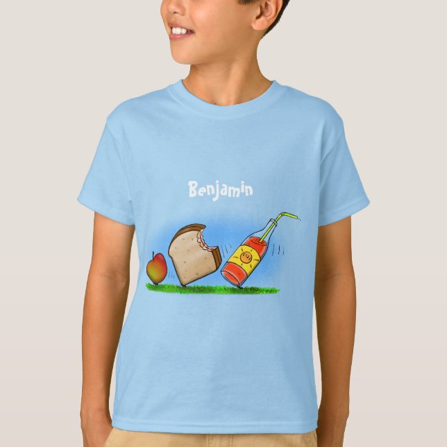 Camiseta Cartografia de formigas engraçadas (Frente)