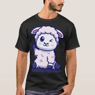 Camiseta Cartografia de Mão de Ovelha Bonita