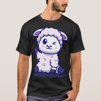 Camiseta Cartografia de Mão de Ovelha Bonita