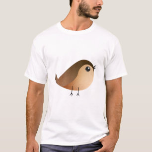 Camiseta Cartografia de Pássaro Sparrow