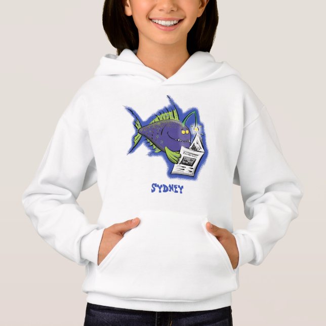 Camiseta Cartografia de peixe-anjo (Frente)