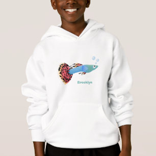 Camiseta Cartografia de peixe tropical de rico bonito