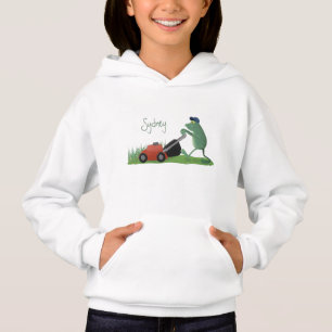 Camiseta Cartografia de relva verde-sapo engraçada