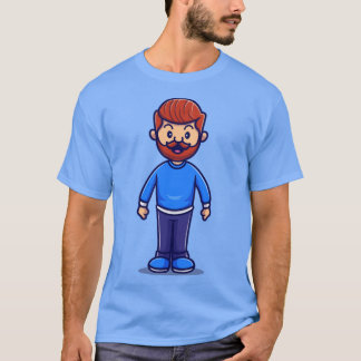 Camiseta Cartografia do Homem de Barba
