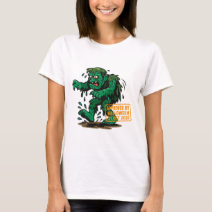 Camiseta Cartografia do monstro do pântano - Aprovado pelo 