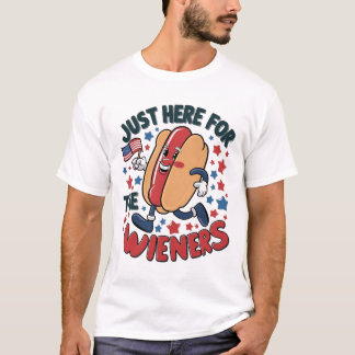 Camiseta Cartografia Engraçada do Cachorro Quente Patriótic