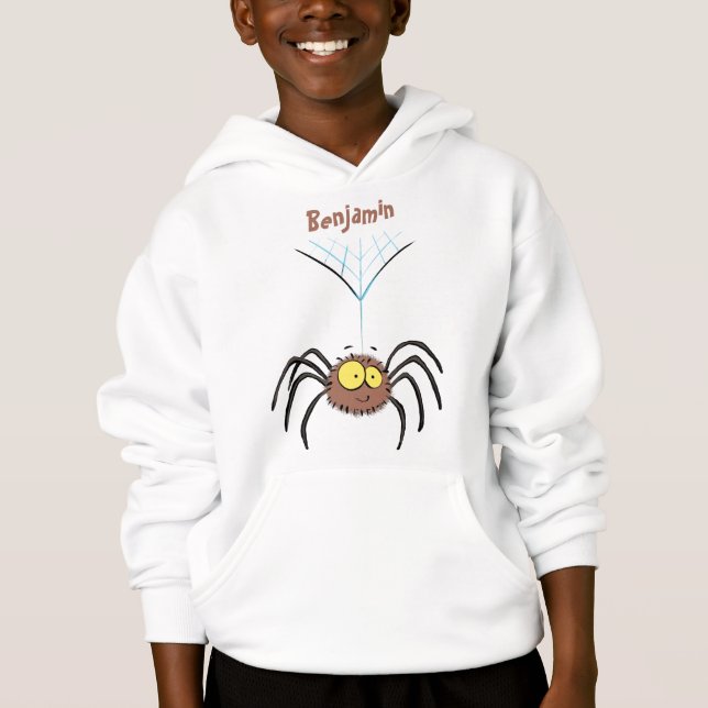 Camiseta Cartografia engraçada e fofa da aranha (Frente)