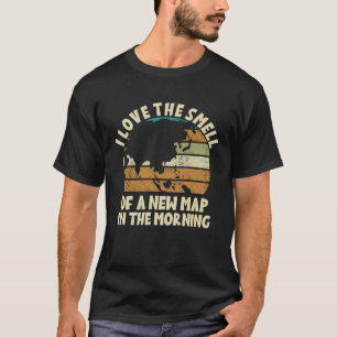 Camiseta Cartografia Mapeamento Cartográfico Mapeamento de