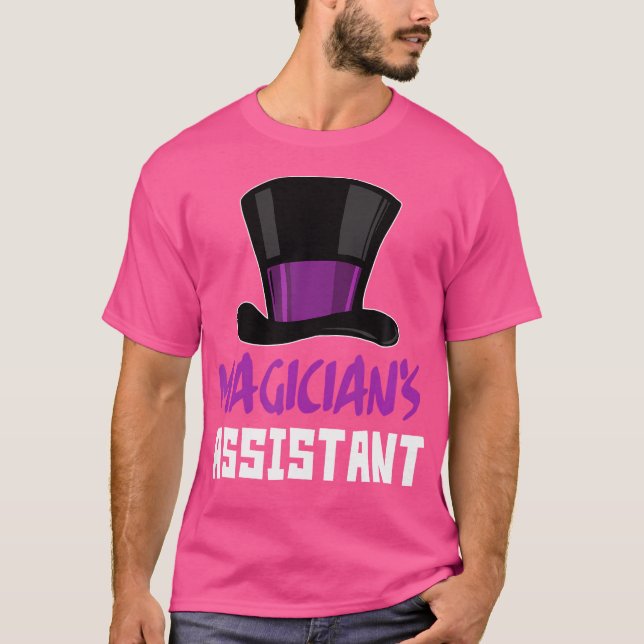 Camiseta Cartola de Assistente de Mágico (Frente)