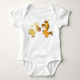 Camiseta Cartoon animado Ponies Baby Roupa