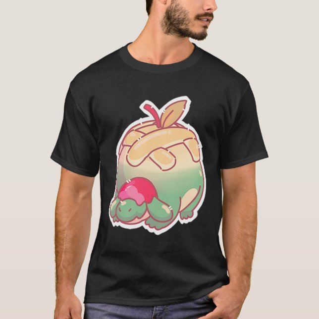 Camiseta cartoon appletun (Frente)