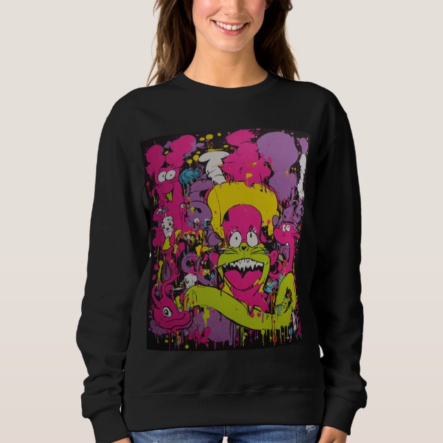 Camiseta cartoon art design (Frente)