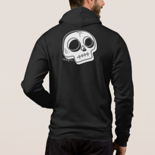 Camiseta Cartoon Blakgraz Skull Hoodie