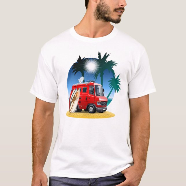 Camiseta Cartoon Camper (Frente)