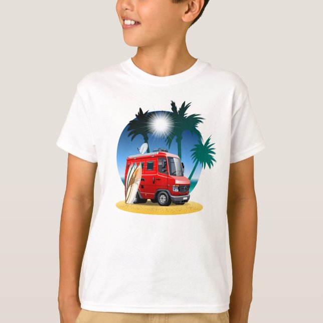 Camiseta Cartoon Camper (Frente)
