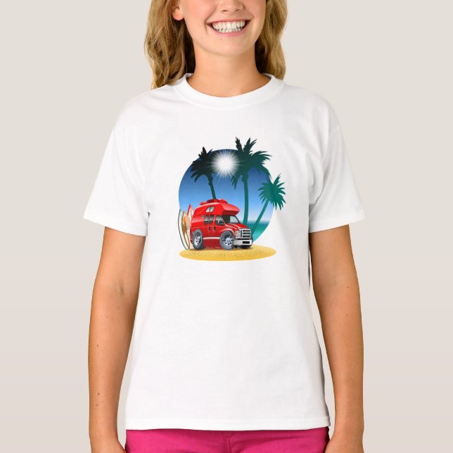 Camiseta Cartoon Camper (Frente)