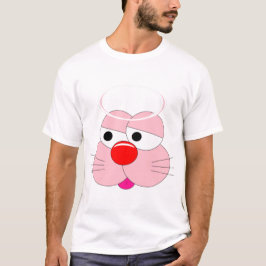 Camiseta Cartoon Coelho Engraçado - Não sou Anjo. Legal