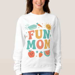 Camiseta Cartoon Colorida Retro Mãe Fruta Bonita