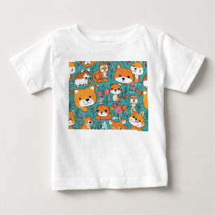 Camiseta Cartoon Craze: Adorable Baby Tee Collection"?