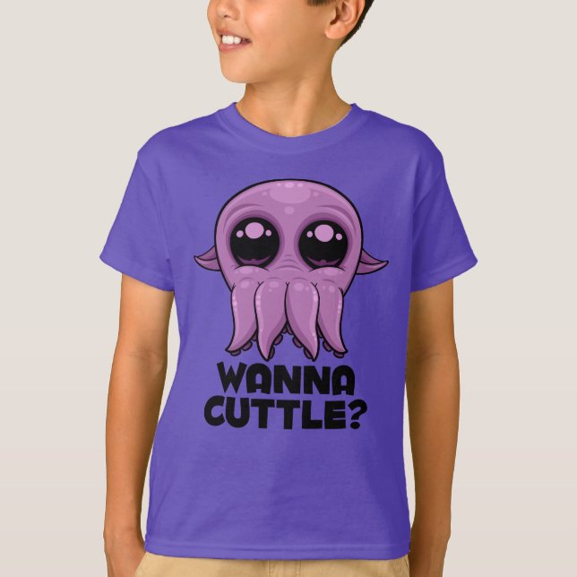Camiseta Cartoon Cuttlefish (Frente)