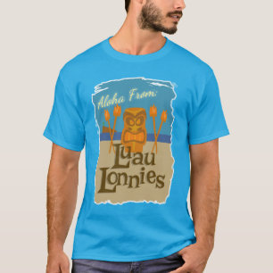 Camiseta Cartoon de Bar Fictícia para Luau Lonnies